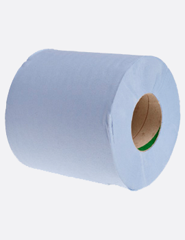 Centre Feed Rolls 2 Ply 330 Sheets Blue 1 x 6
